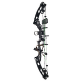 SAS Feud X 30-70 Lbs 19-31" Compound Bow Pro Package Black - Open Box