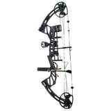 SAS Feud X 30-70 Lbs 19-31" Compound Bow Pro Package Black - Open Box