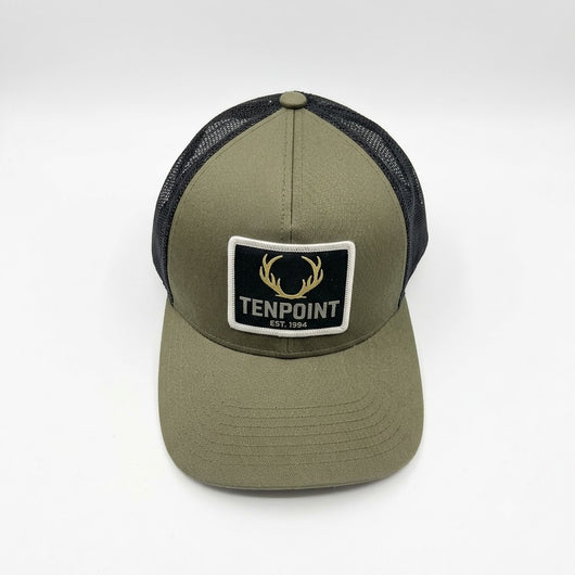 TenPoint Crossbow Hat - Olive and Black Embroidered