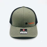 Ravin Logo Black HatRaven Hat Richardson 112 Trucker Cap - Olive, Black