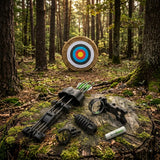 .30-06 Oudoor Saber 5-Piece Bow Package Archery Accessory Combo Sight Rest