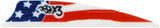 Bohning X3 Vanes 3" 100/Pack Arrow Fletching for Standard Shaft Sizes upto .246