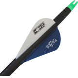 SAS 30" 350 Carbon Arrows with 2" Vanes .003 - 12/pack