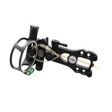 5 Pins .019" Bow Sight with Micro Adjustment and LED Sight Light