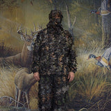 SAS 3D Leafy Camo Ghillie Suit for Hunting Camping Hiking