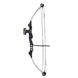 SAS Siege 55 lb 29'' Compound Bow w/ 5-Spot Paper Target - Open Box