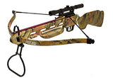 Wizard Archery 150lbs Crossbow w/ Scope, Arrows & Rope Cocking Device - Open Box