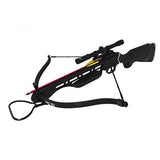 Wizard Archery 150lbs Crossbow w/ Scope, Arrows & Rope Cocking Device - Open Box