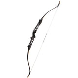 SAS Explorer Camo Metal Riser Takedown Recurve Bow with White Limbs