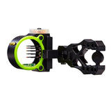 Black Gold Rush Bow Sight .019 RH or LH  Bowsight for Compound Bows - Black