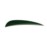 SAS 3" Parabolic RW Feathers Solid Color Arrow Fletching - 1DZ - Made In US