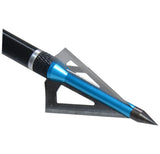 SAS 3-Blade Sharp Hunting Fixed Broadhead Arrow Tips 100/125 Grain - 6/Pack