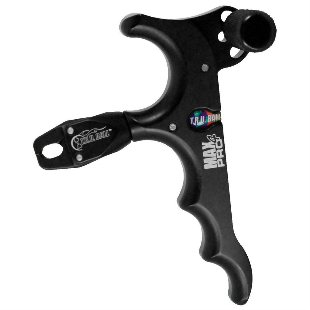Tru Ball Max Pro 4 Finger Handheld Bow Release Black/Camo
