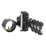 Tru Ball Axcel Accuhunter Sight 1 Pin .019" 41mm w/ T-Connector -Green/Red Fiber