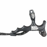 Tru Ball Max Pro Plus 4 Finger Thumb Release with Lanyard - Black/Camo
