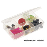 Plano Utility Box 4-Compartment/6-Compartment Tackle Organizer - Clear