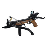 SAS Prophecy 80 Pound Self-cocking Pistol Crossbow with Red Dot Scope and Grip