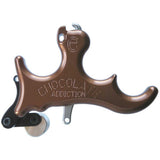 Carter Chocolate Addiction 3 Finger/4 Finger Release Thumb Trigger - Brown Color