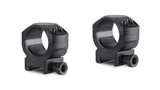 Hawke Tactical Ring Mounts Weaver Medium/High/Extra High w/ Nut 2PC - Black
