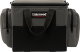 Lakewood Junior Tackle Box 13.5” L x 8.5” W x 12.25” H - Black/Gray/Green