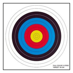 30-06 Outdoors 10 Ring Archery Crossbow Paper Target Face - 6/Pack