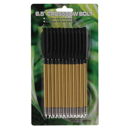 Aluminum Pistol Crossbow Arrows for 50/ 80 lbs Pistols Crossbow - Set of 36