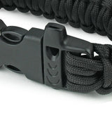 Survival Paracord Bracelet 550lbs With Whistle