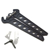 SAS Universal Archery Bow Stand Light Weight - Black
