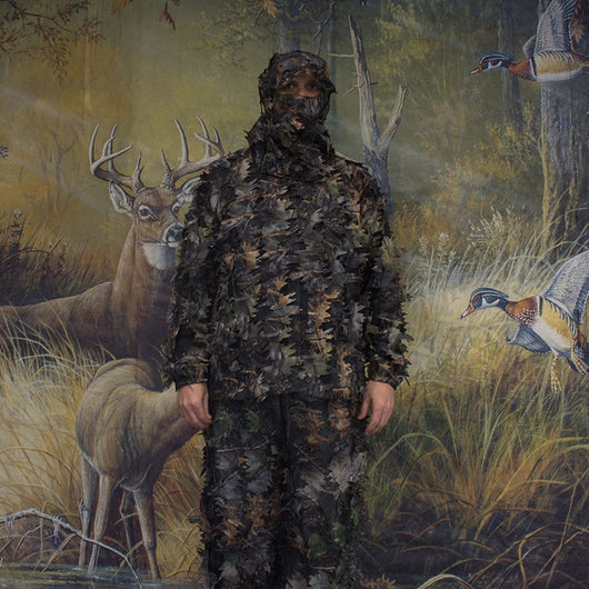 SAS 3D Leafy Camo Ghillie Suit for Hunting Camping Hiking – Southlandarchery