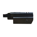 Pistol Laser Sight with Slide Switch Weaver Base Red Laser - Black