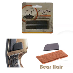 Bear Hair Arrow Rest with Silent Plate Wall Self-adhesive RH or LH