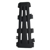 SAS 11.5" Black Long Archery Armguard with 4-Strap Buckles Range Traditional Bow