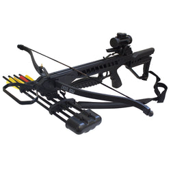 SAS Disturbance 175LBS Recurve Crossbow with 4pcs of 16
