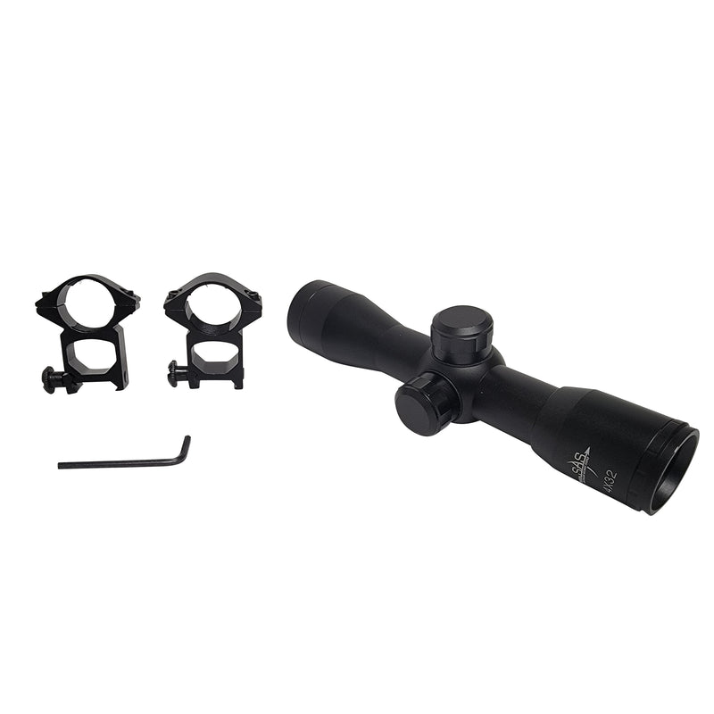 Marlin 60 Medium Profile 1\" Scope Rings - Fits 3/8\" & 11mm Dovetail Rails (Pair) Weaver 3/8 Dovetail Scope Rings