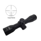 SAS Archery 4x32 Multi-Reticle Crossbow Scope with Rings