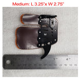 SAS Elite Aluminum Suede Leather Finger Tab