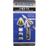 Muzzy Trocar HB-Ti 4-Blade 100 Grain Broadhead Replacement Blades - 3/Pack