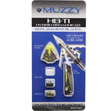 Muzzy Trocar HB-Ti 4-Blade 100 Grain Broadhead Replacement Blades - 3/Pack