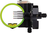 Black Gold Revenge Micro Adjust 5 Pin .019 Bow Sight Black - LH or RH