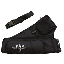 SAS 3 Tube Archery Target Quiver w/ Belt for Target Range Practice RH- Open Box