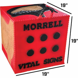 Morrell Vital Signs 2 Combo Foam Target for Field Point/Broadhead - Made in USA