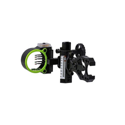 Black Gold Ascent Mountain Lite Archery Sight 5 Pin .019 LH or RH - Black