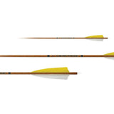 Carbon Express Heritage Fletched with 5" Shield Cut Feathers 250/350 - 1/Pack