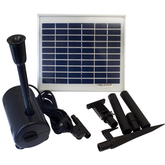 ASC 5 Watts Solar Water Pump Kit for Fountain Garden Daytime Version - Open Box