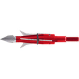 Bear Archery Sidewinder XT Compound Bow 1.5" Broadhead 100-Gr Red Color - 3/Pack