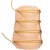 Bear Archery Traditional Logo Leather Arm Guard - Brown