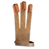 Bear Archery Fred Bear Master Glove Brown Leather - Medium/Large/X-Large