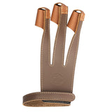 Bear Archery Fred Bear Master Glove Brown Leather - Medium/Large/X-Large