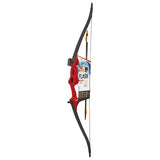 Bear Archery Flash Youth Bow Set 47" 5-18 Lbs Left and Right Hand - Red/Yellow