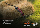 Bear Archery Flash Youth Bow Set 47" 5-18 Lbs Left and Right Hand - Red/Yellow